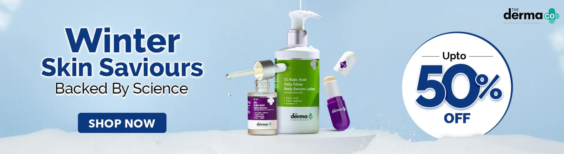 The Derma Co Banner