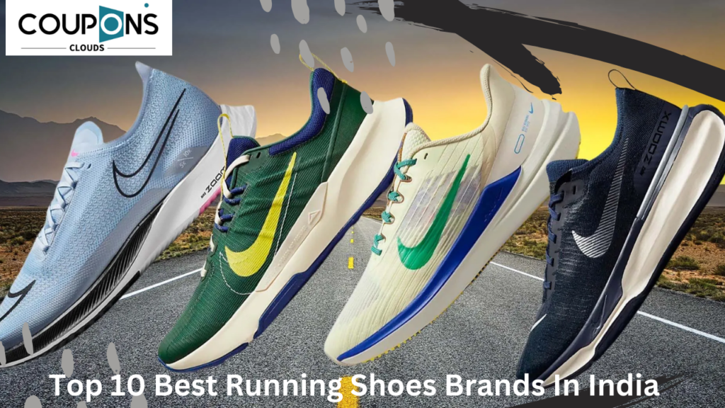 running shoes banner